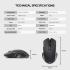 Fantech Raigor III WG12RS Wireless Gaming Mouse 2000 DPI Silent Black